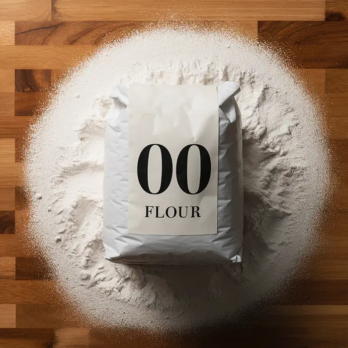 A package of 00 flour